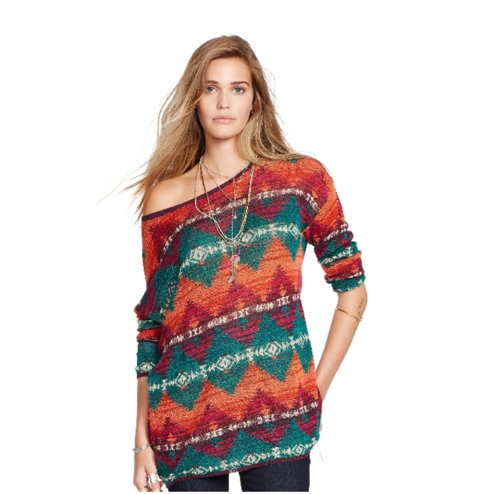 Denim & Supply Ralph Lauren Boho Geometric Sweater